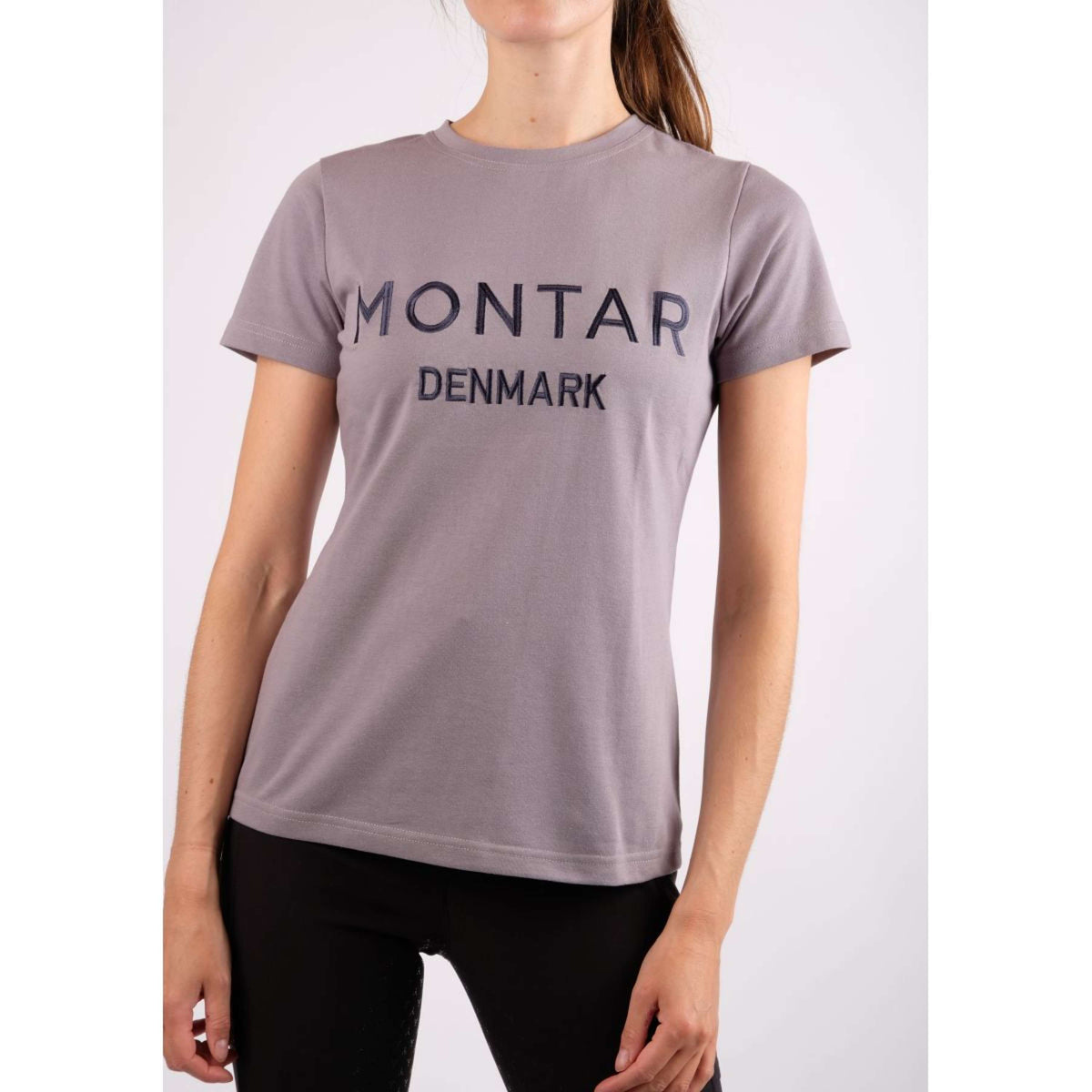 Montar T-Shirt Vera Grijs/Navy