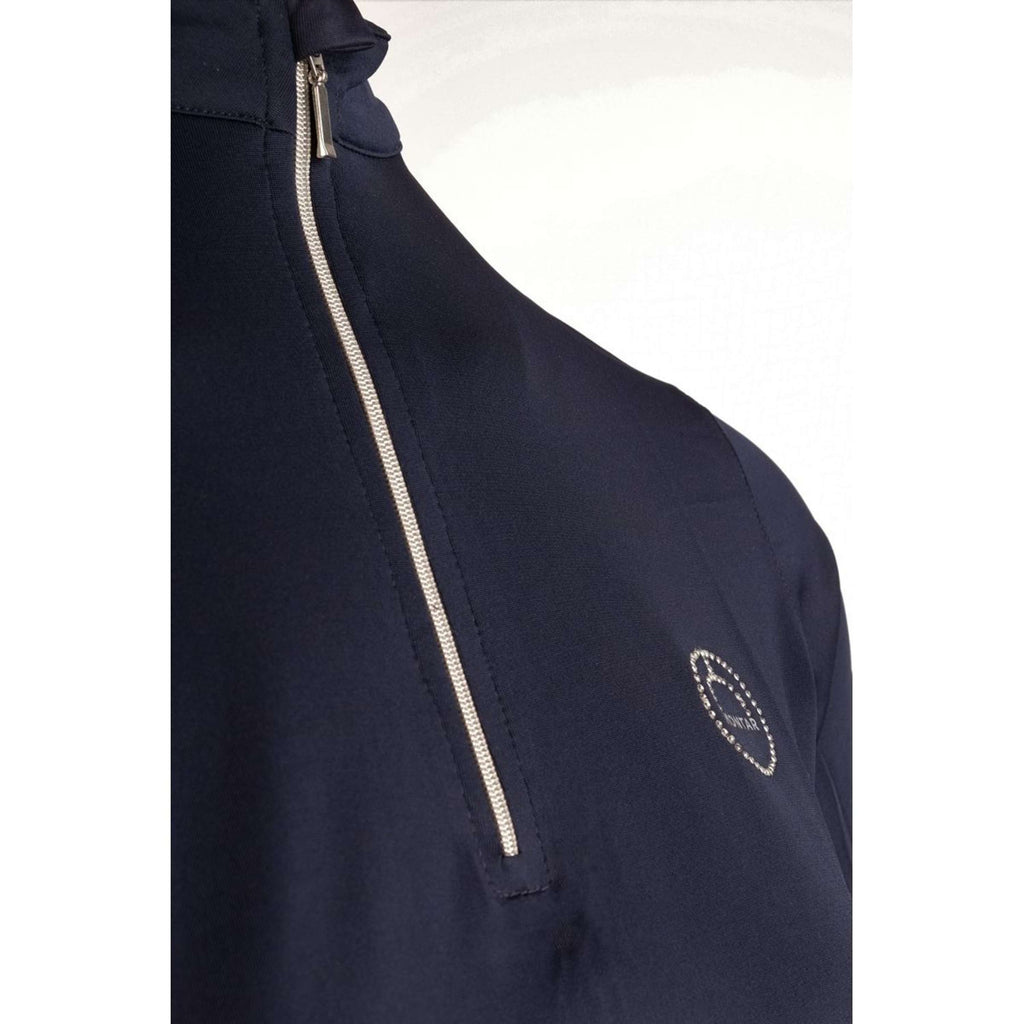 Montar Shirt Everly Crystal Logo Lange Mouwen Navy