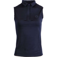 Montar Poloshirt Fiona Mouwloos Navy