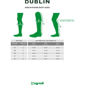 Dublin Rijlaarzen Evolution Tall Field Zwart