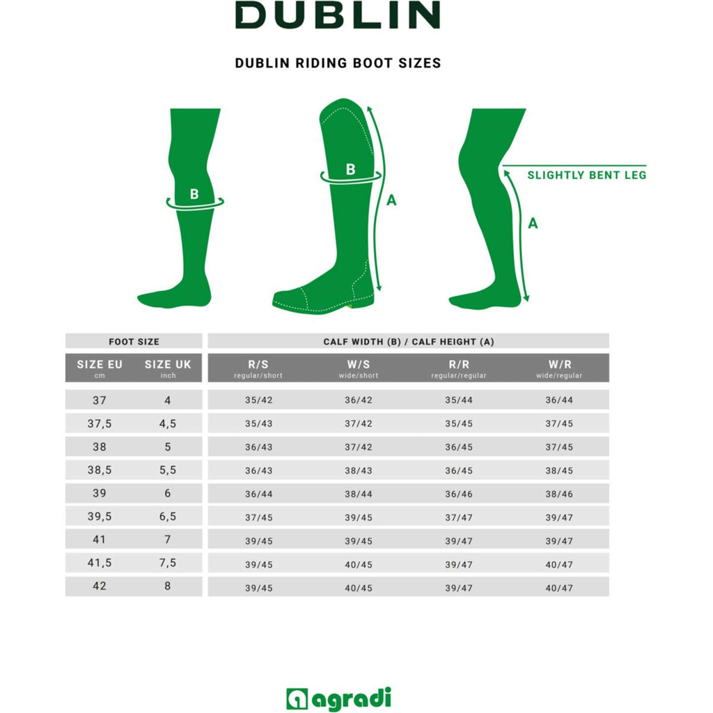 Dublin Rijlaarzen Galtymore Tall Dress Zwart
