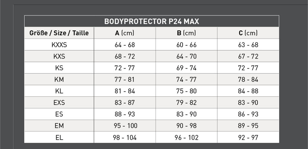 Swing Bodyprotector P24 Max Zwart