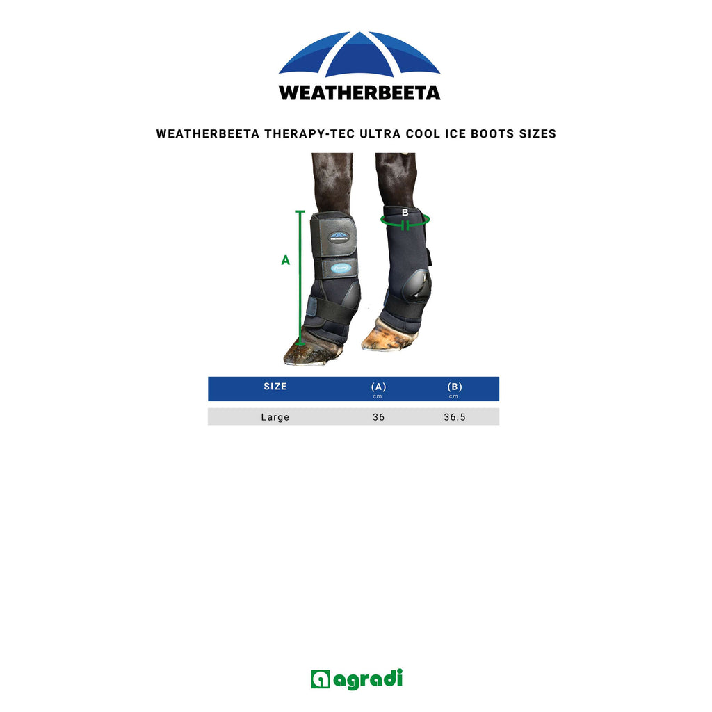 WeatherBeeta Ice Boots Therapy-Tec II Ultra Cool Zwart