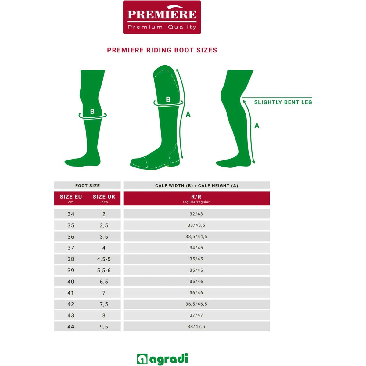 Premiere Rijlaarzen Chesta Zwart