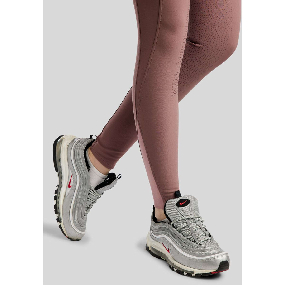 Montar Rijbroek Megan Full Grip Dusty Rose