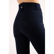 Montar Rijbroek Megan Yati Highwaist Full Grip Blue Denim