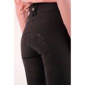 Montar Rijbroek Julie Highwaist Full Grip Zwart