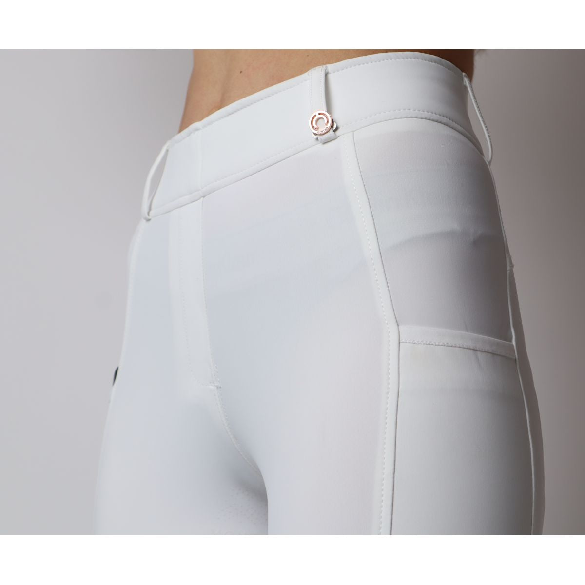 Montar Rijlegging Michelle Rosegold Logo Wit