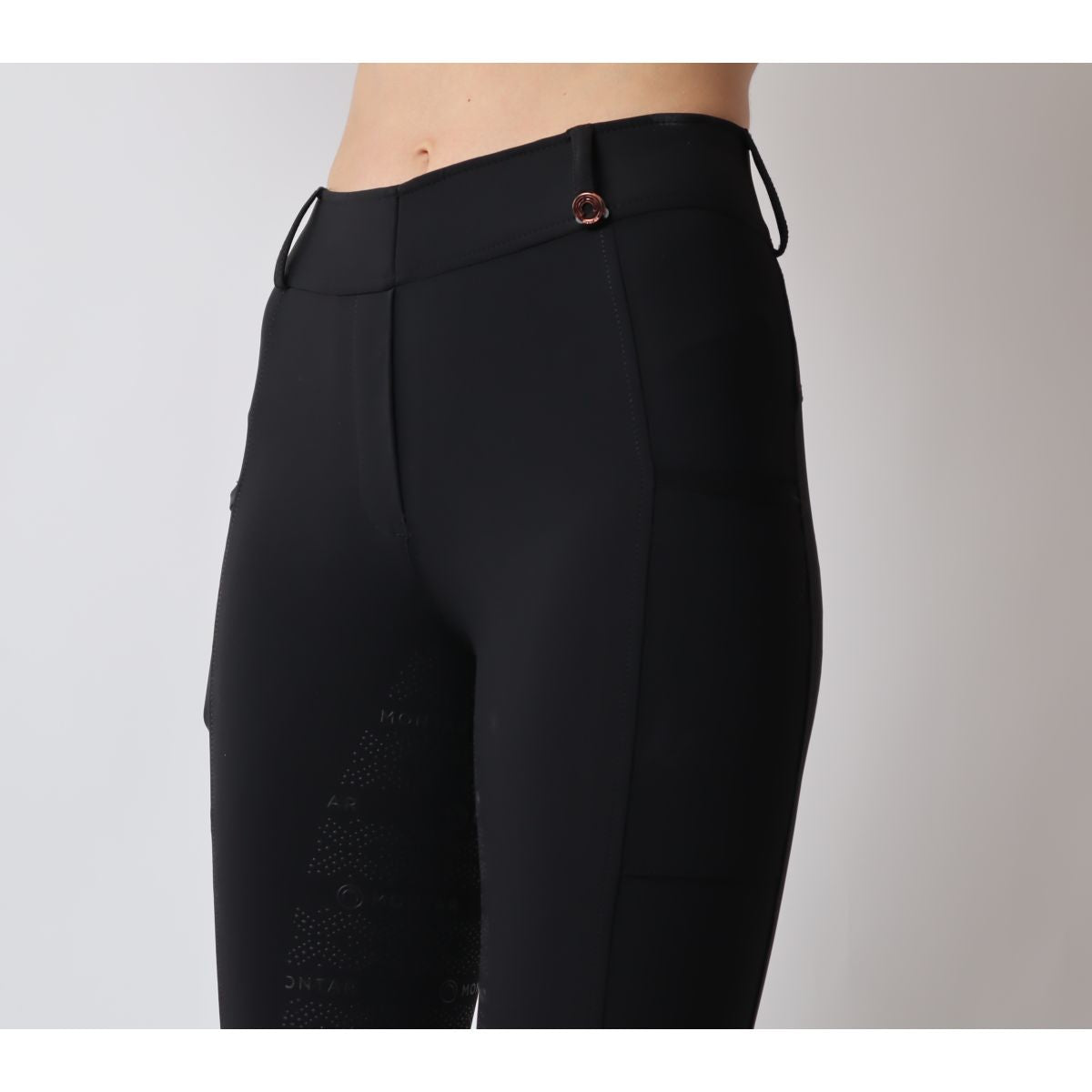 Montar Rijlegging Michelle Rosegold Logo Zwart