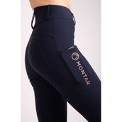 Montar Rijlegging Michelle Rosegold Logo Navy