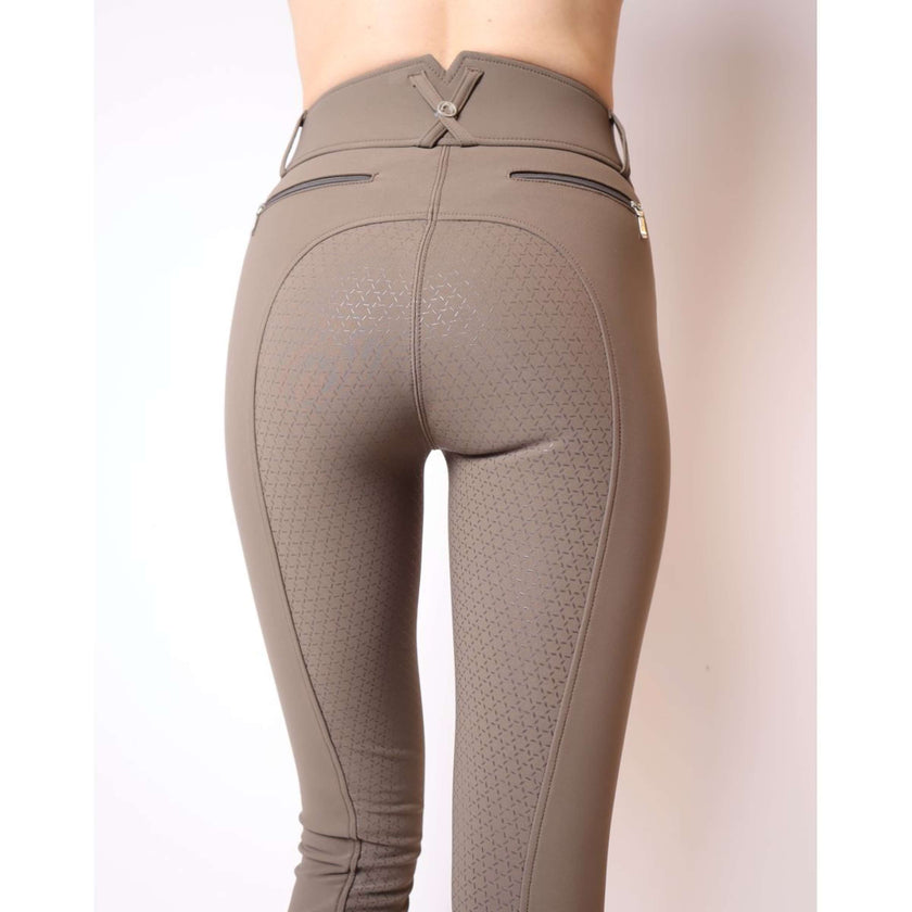 Montar Rijbroek Armani Highwaist Mud