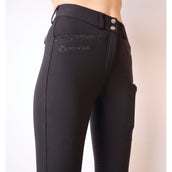 Montar Rijbroek Armani Highwaist Zwart