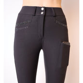 Montar Rijbroek Armani Highwaist Zwart