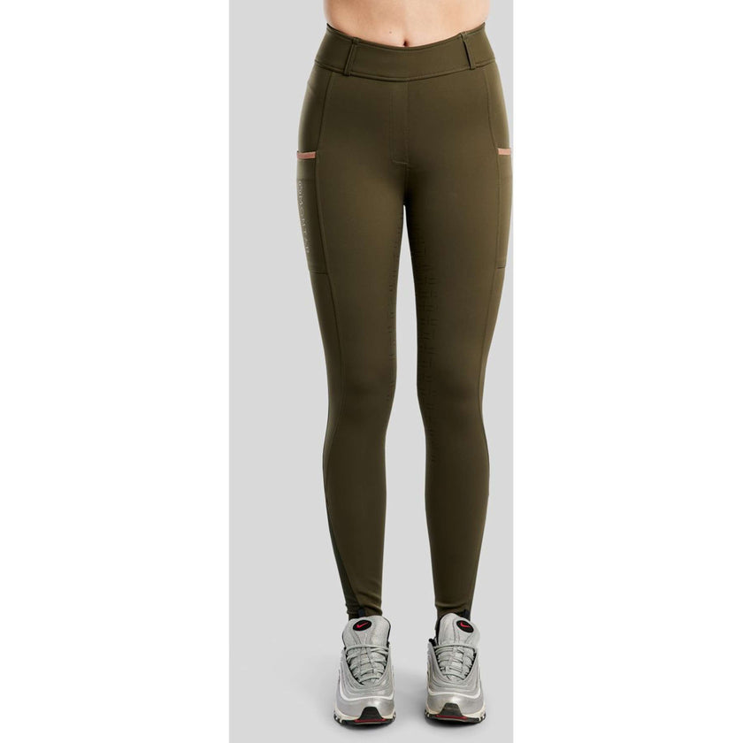 Montar Rijlegging MoGlenda Full Grip Olive Montar Rijlegging MoGlenda Full Grip Olive