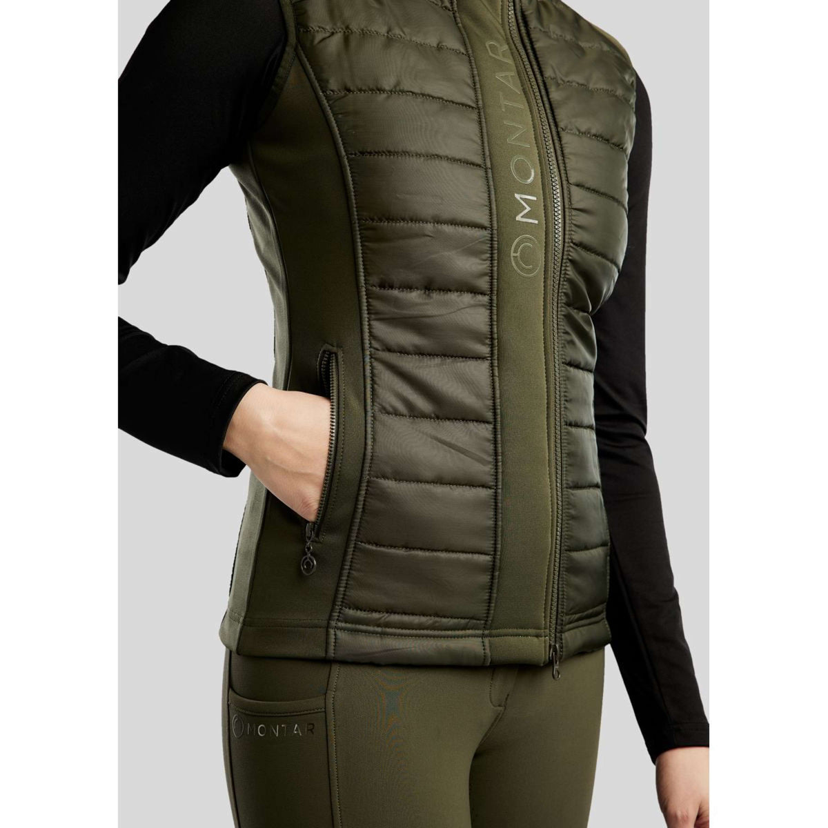 Montar Bodywarmer Emma Olive