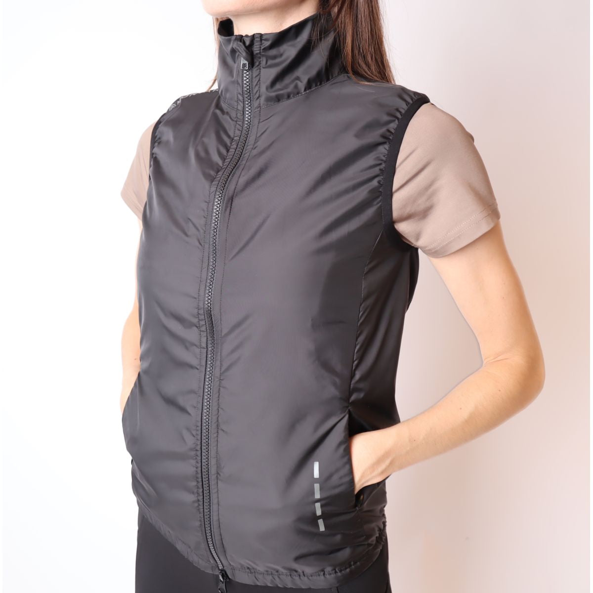 Montar Bodywarmer Hailey Mesh Zwart