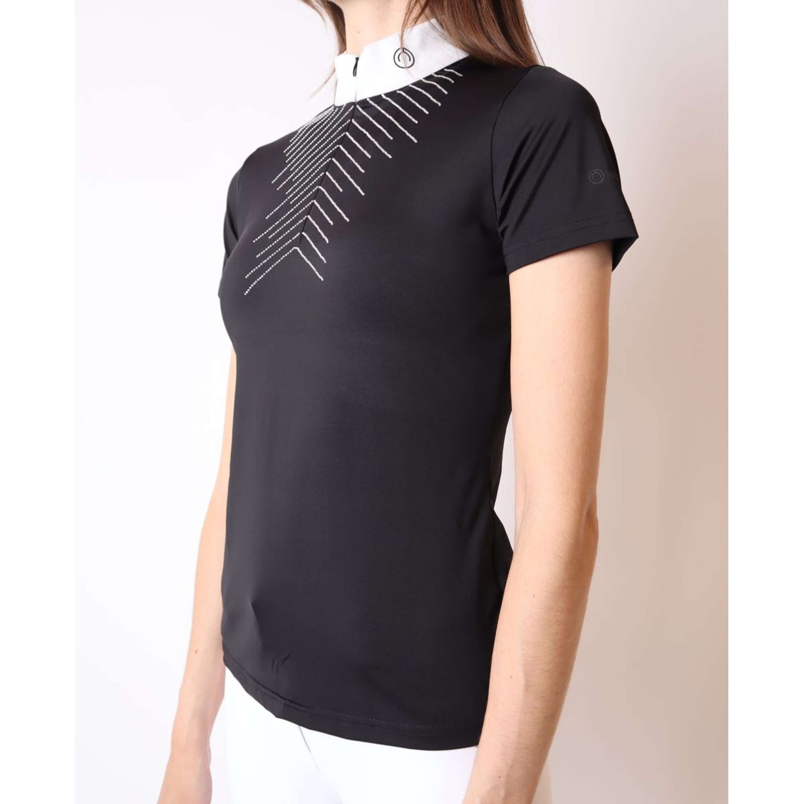 Montar Wedstrijdshirt Bling MonTech Zwart Montar Wedstrijdshirt Bling MonTech Zwart