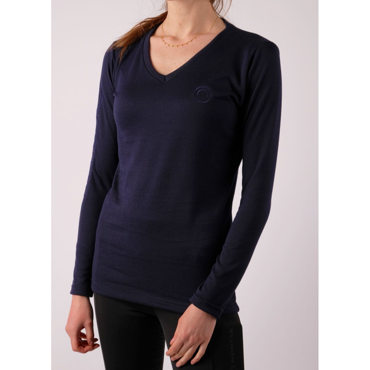 Montar Trui June V-Neck Navy