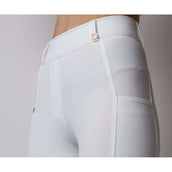 Montar Rijlegging Rosegold Logo Junior Wit