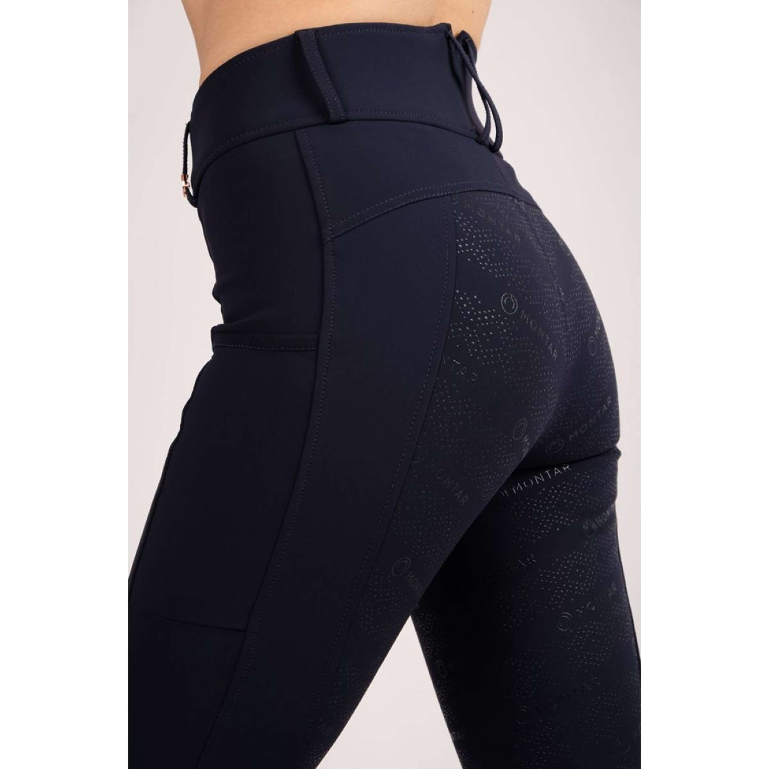Montar Rijlegging Rosegold Logo Junior Navy Montar Rijlegging Rosegold Logo Junior Navy