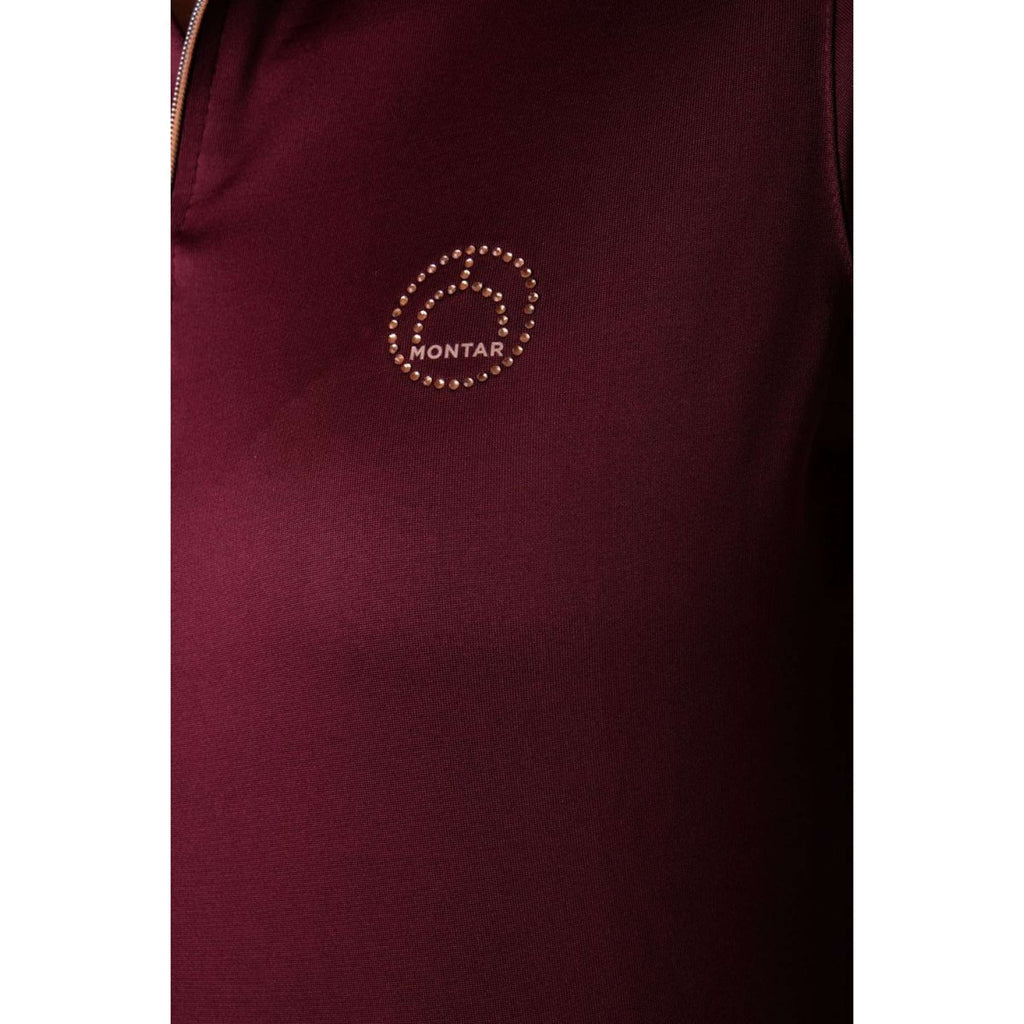 Montar Shirt Everly Rosegold Junior Lange mouwen Plum