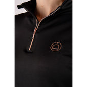 Montar Shirt Everly Rosegold Junior Lange mouwen Zwart