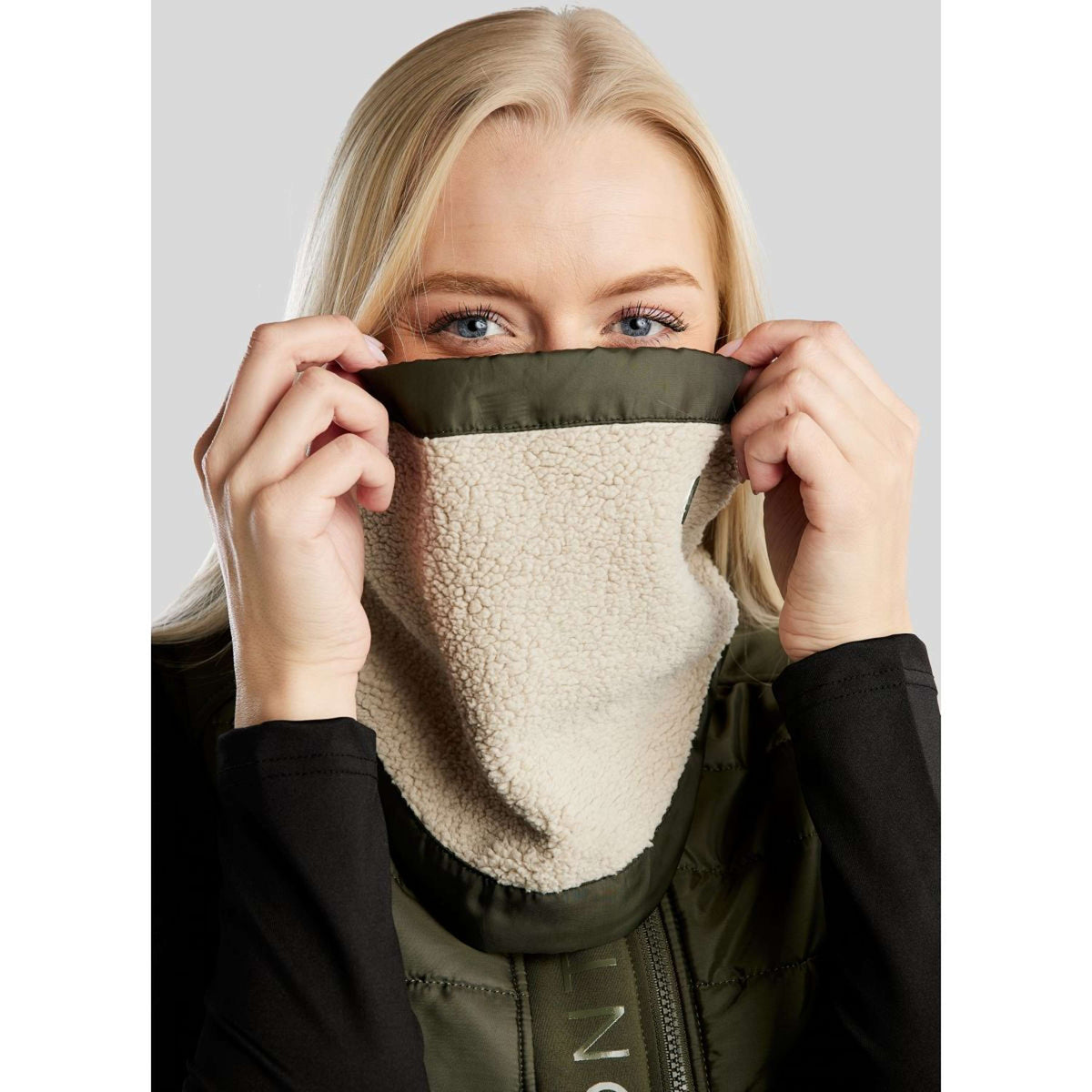 Montar Sjaal MoEbba Teddy Olive