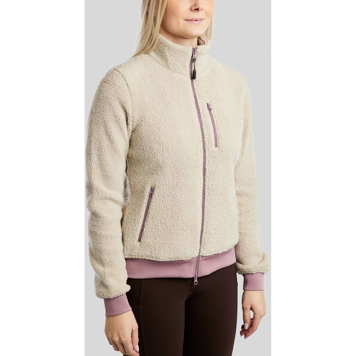 Montar Vest MoEbba Teddy Dusty Rose