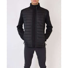 Montar Jas Emanuel Quilt Unisex Zwart