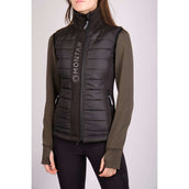 Montar Bodywarmer Emma Quilt Zwart