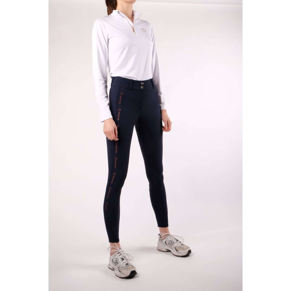 Montar Shirt Everly Rosegold Lange Mouwen Wit