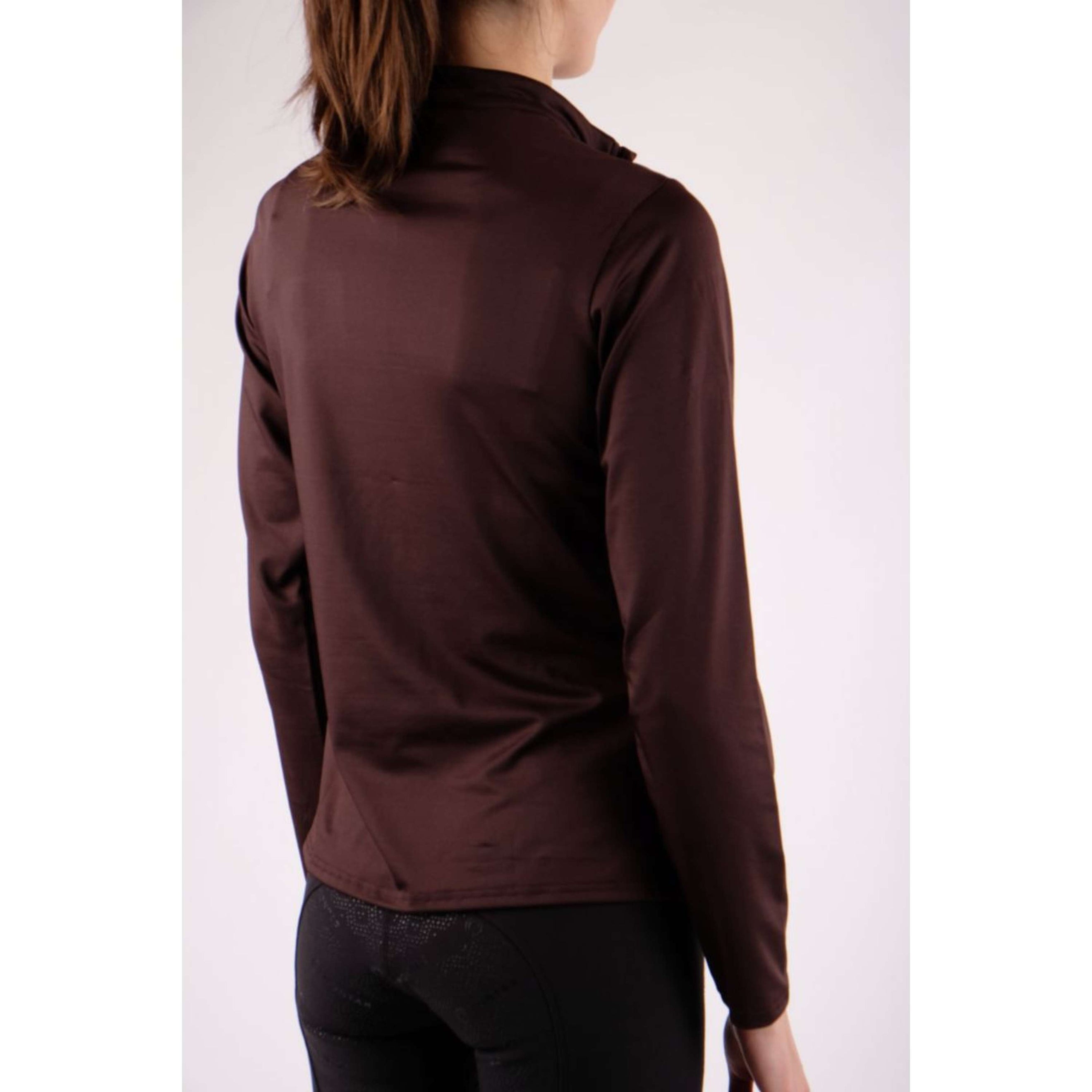 Montar Shirt Everly Rosegold Lange Mouwen Bruin Montar Shirt Everly Rosegold Lange Mouwen Bruin