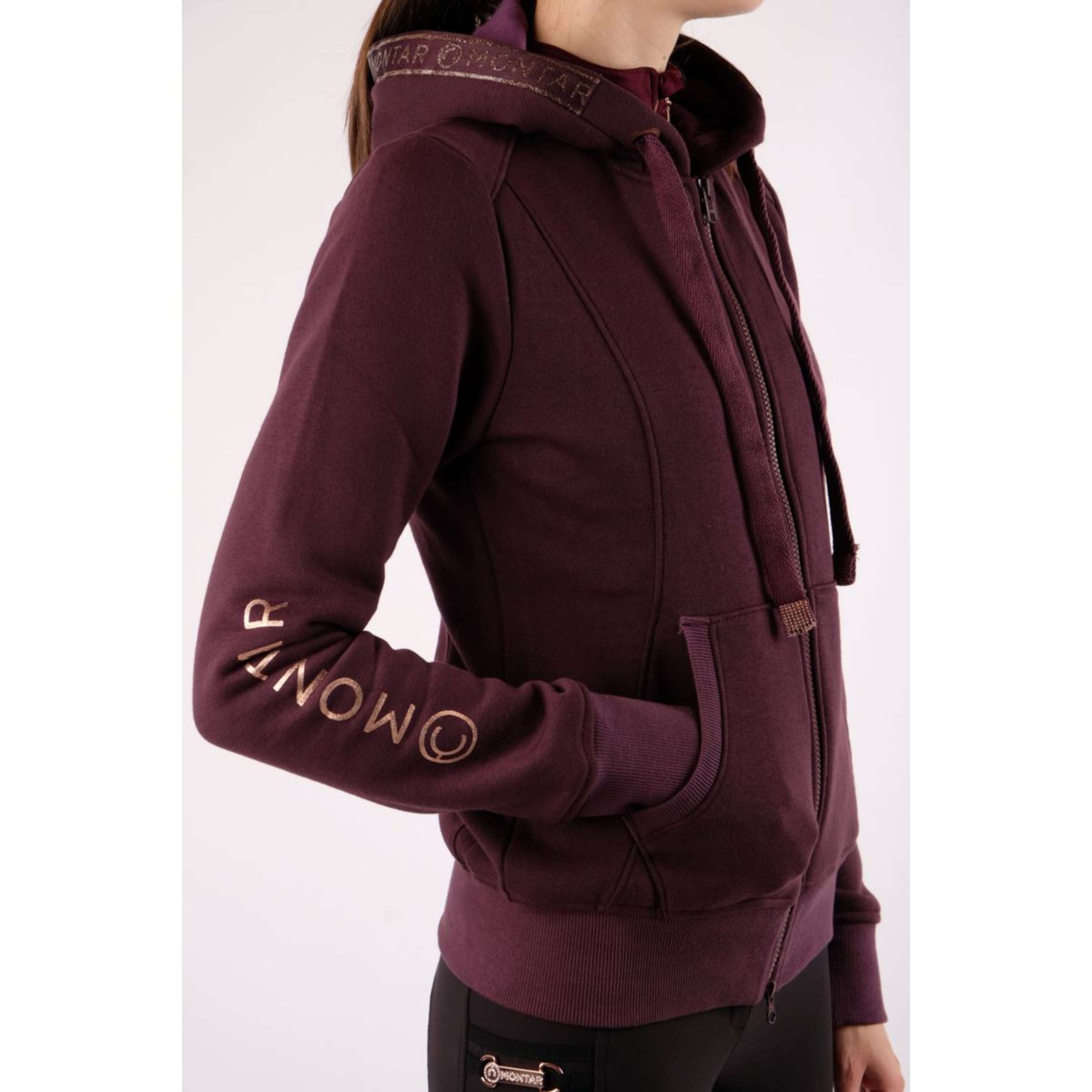 Montar Vest Macie Rosegold Logo Plum