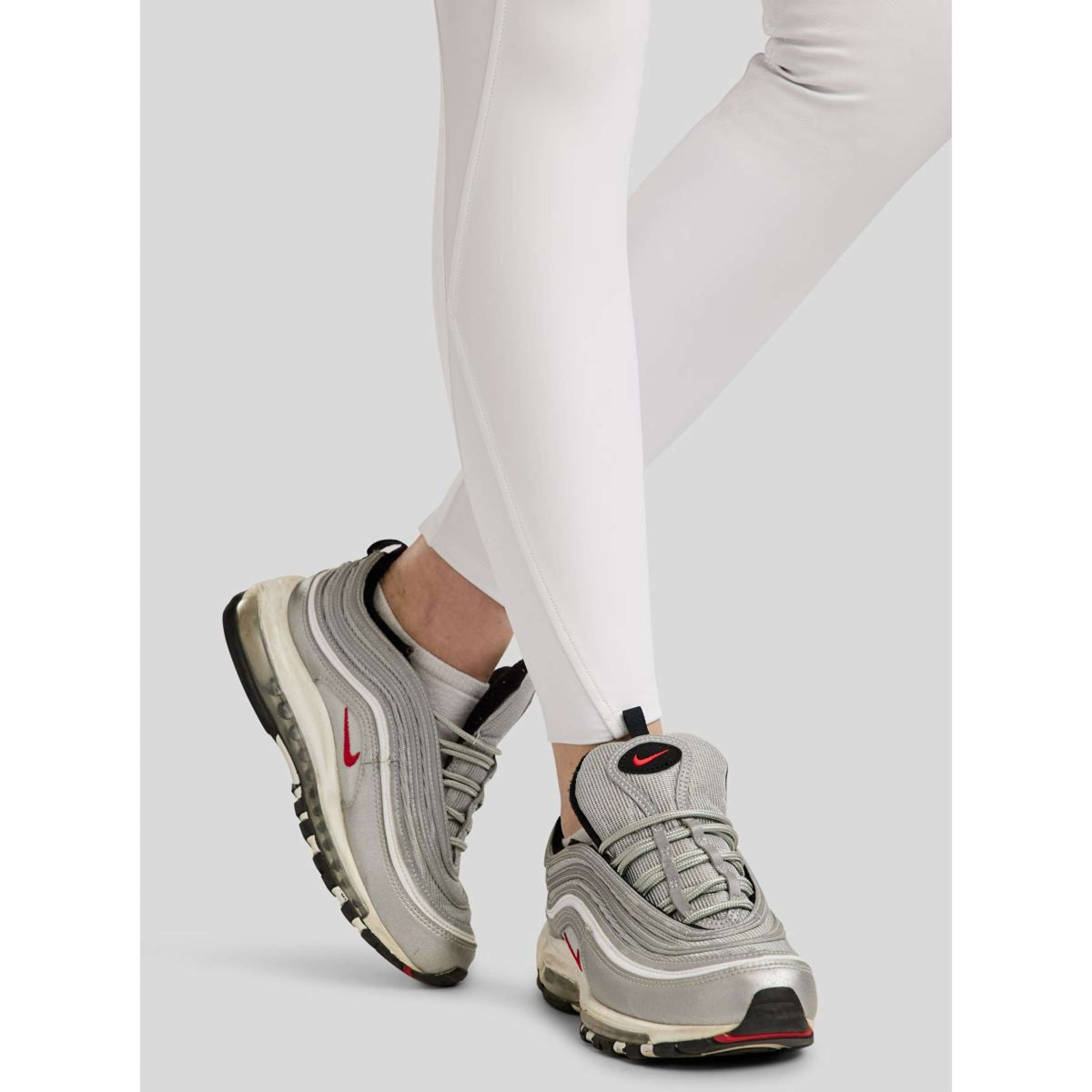 Montar Rijbroek MoEmilia Full Grip Wit