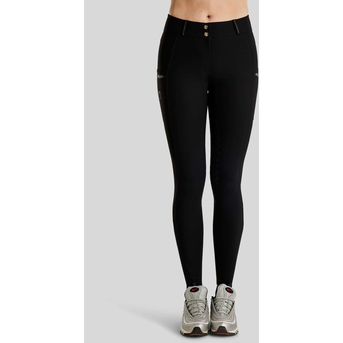 Montar Rijbroek MoEmilia Full Grip Black