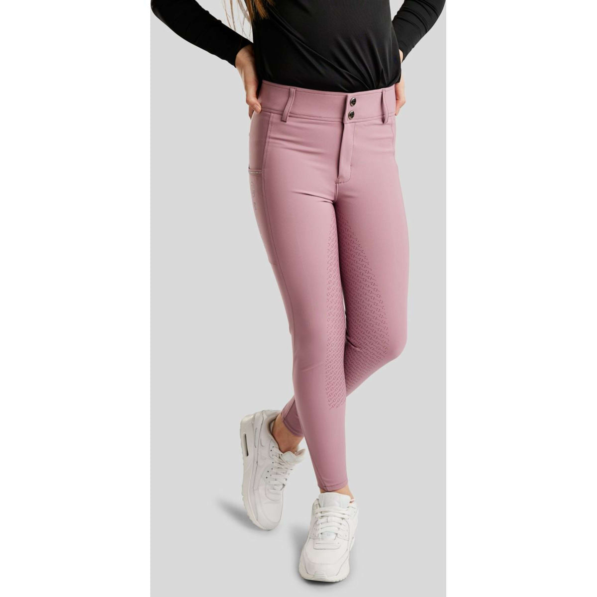 Montar Rijbroek MoCha Full Grip Geranie