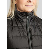 Montar Bodywarmer MoCheri Reversible Black Peony