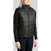 Montar Bodywarmer MoCheri Reversible Black Peony