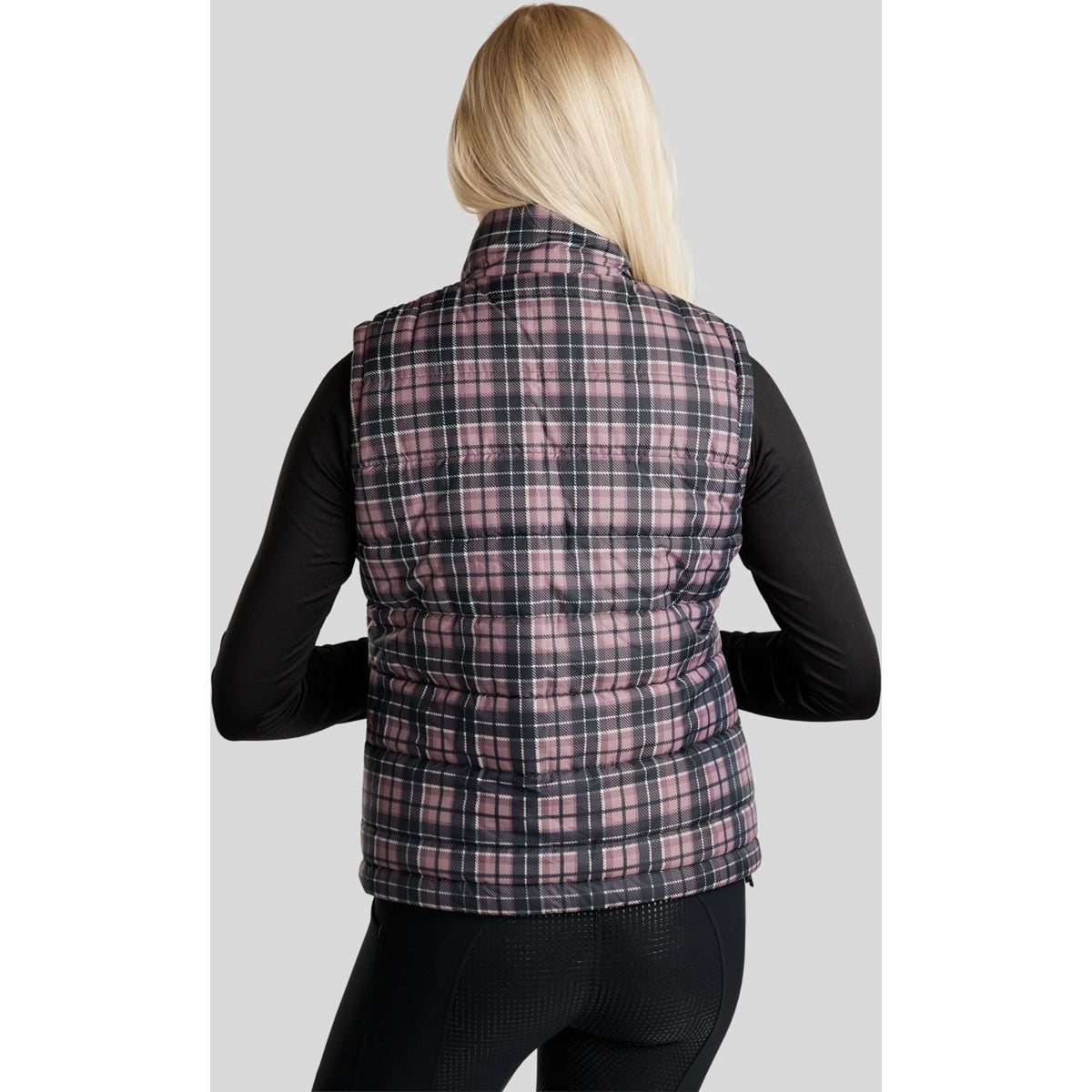 Montar Bodywarmer MoCheri Reversible Black Peony