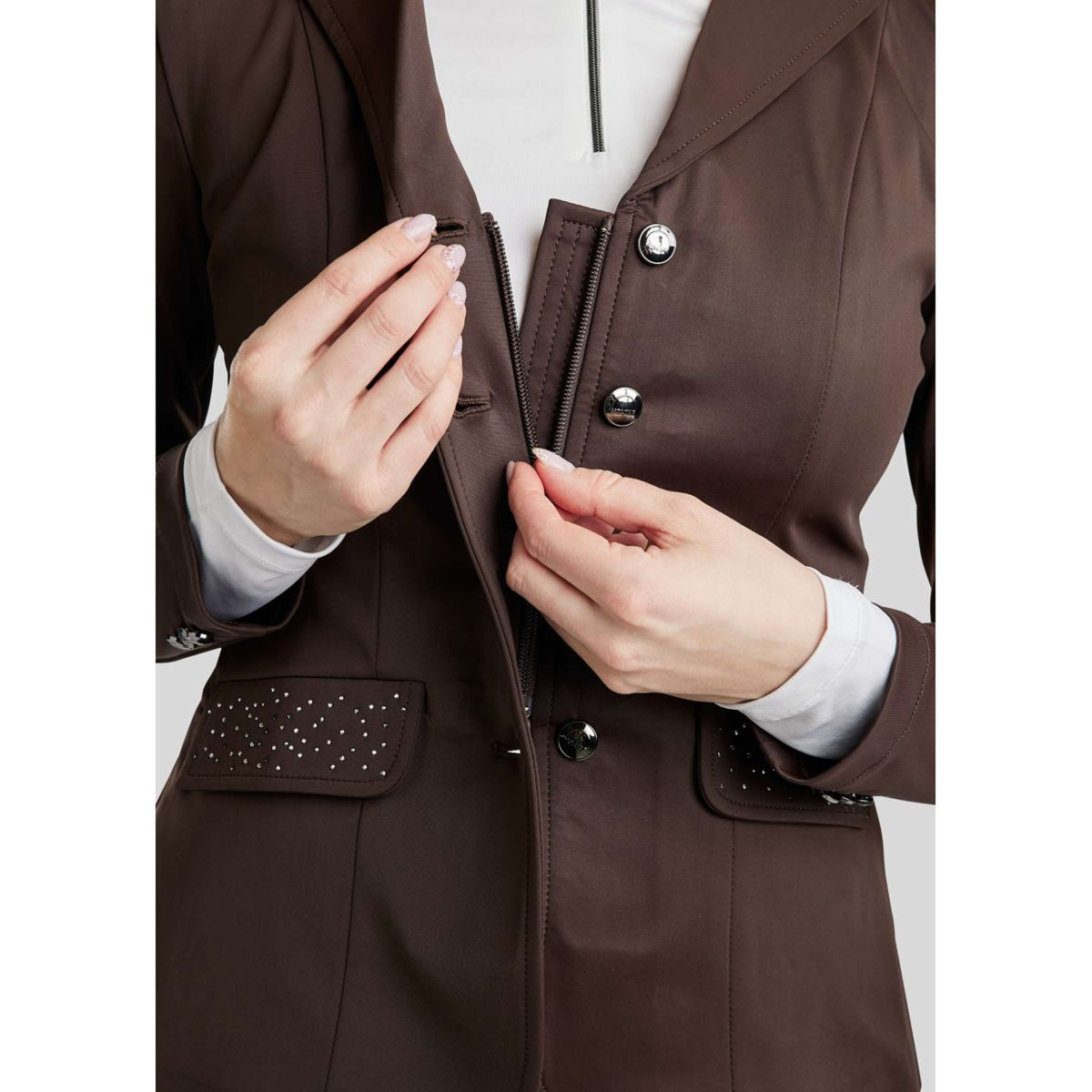 Montar Wedstrijdjasje MoEmilia Black Peony