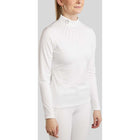 Montar Wedstrijdshirt MoEmilia Lange Mouwen Wit