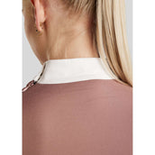 Montar Wedstrijdshirt MoEmilia Lange Mouwen Dusty Rose