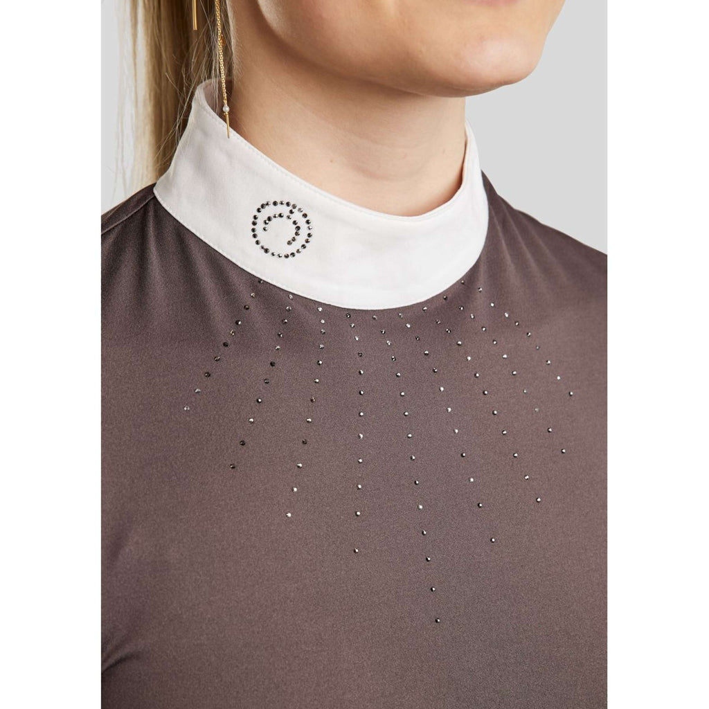Montar Wedstrijdshirt MoEmilia Lange Mouwen Black Peony