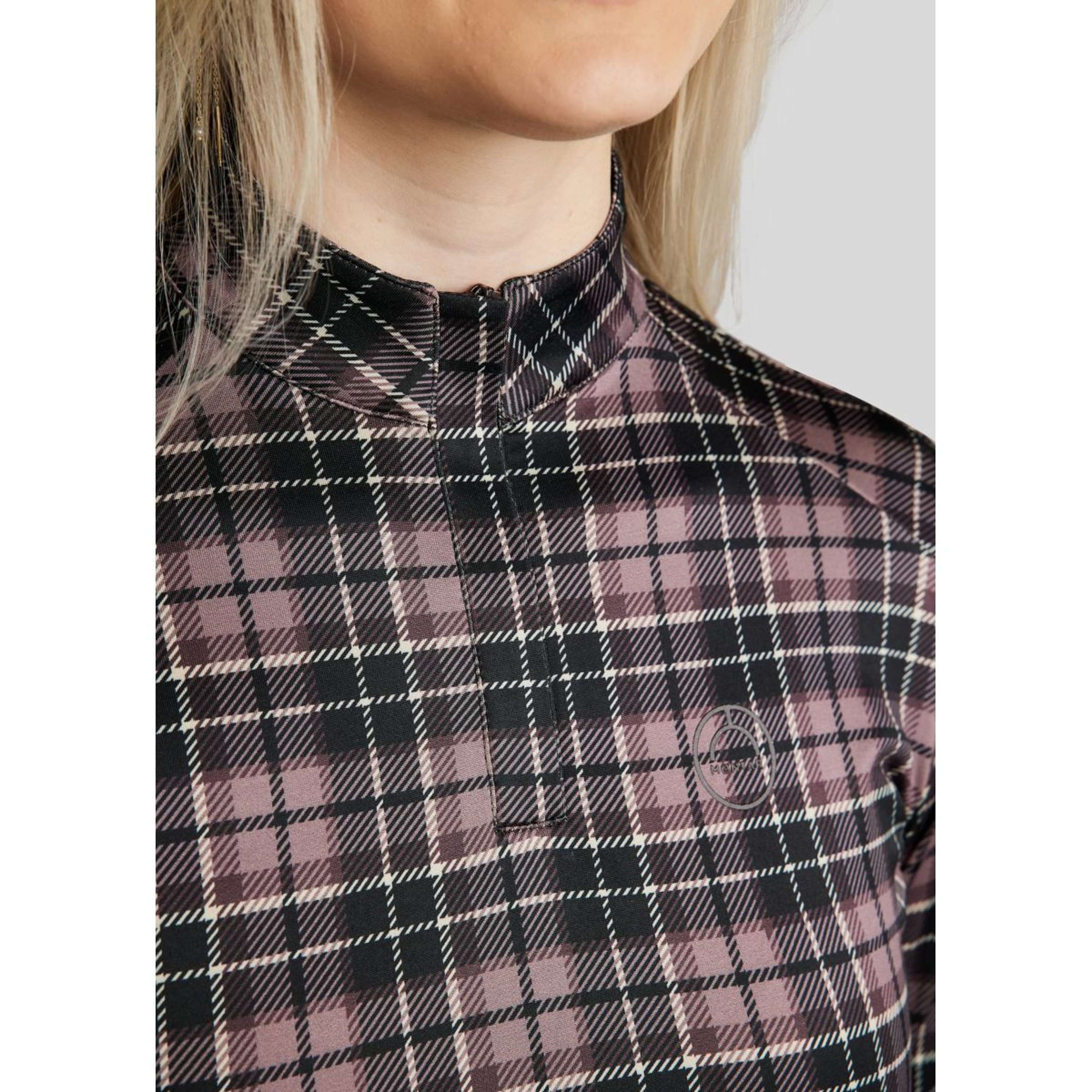 Montar Longsleeve MoCheri Black Peony