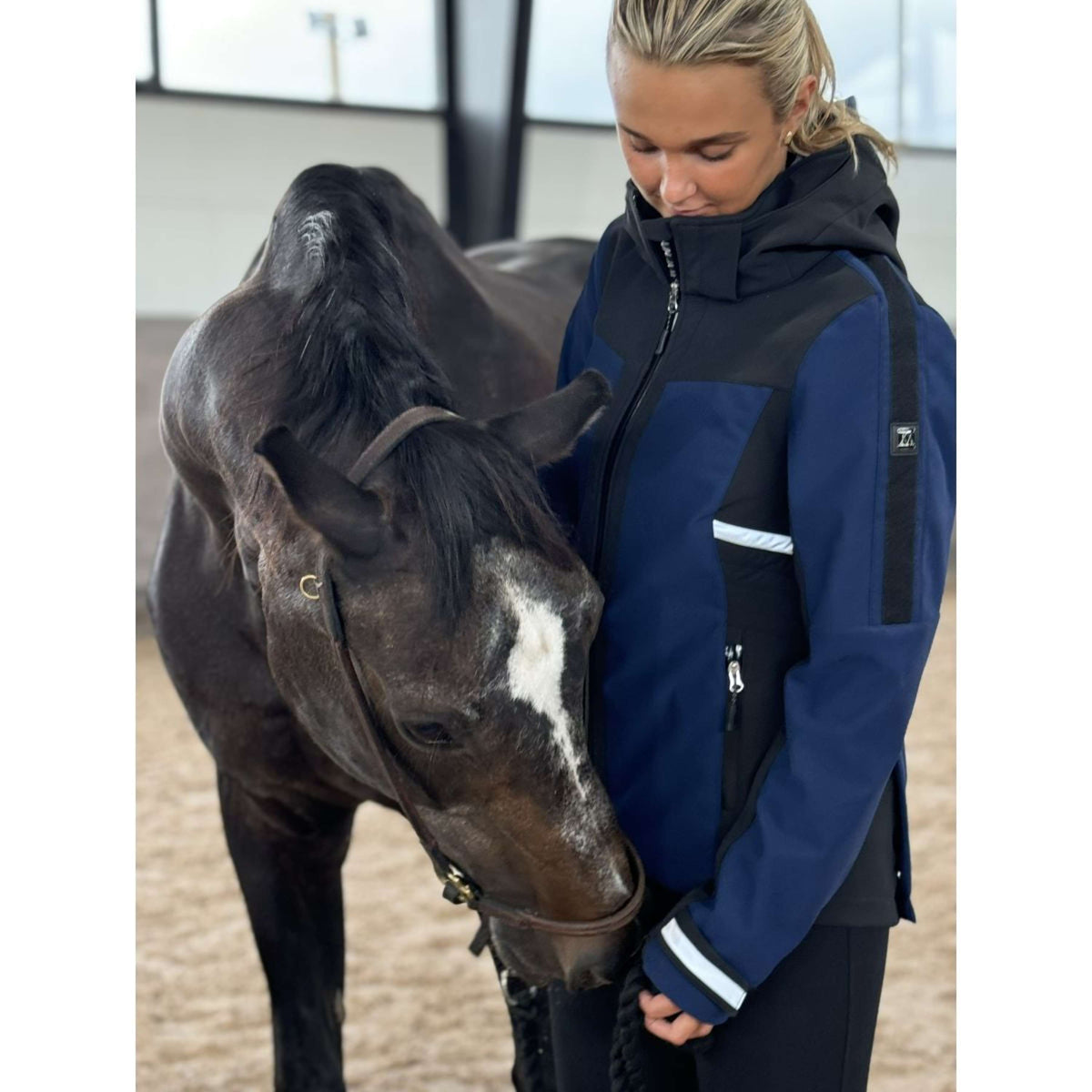 Mountain Horse Jas Jen Softshell Navy