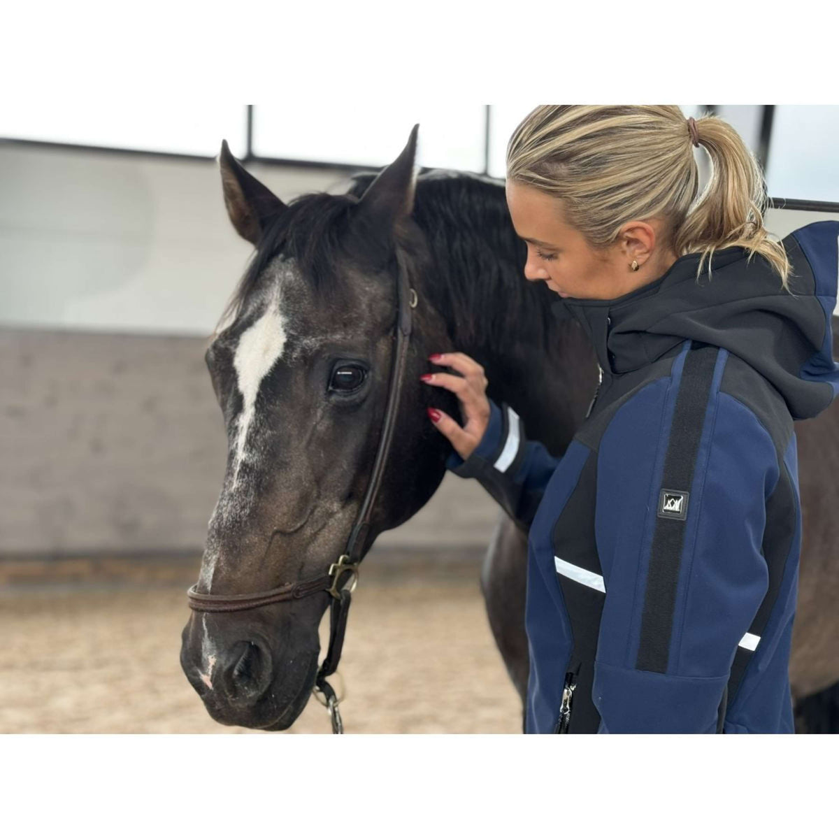 Mountain Horse Jas Jen Softshell Navy