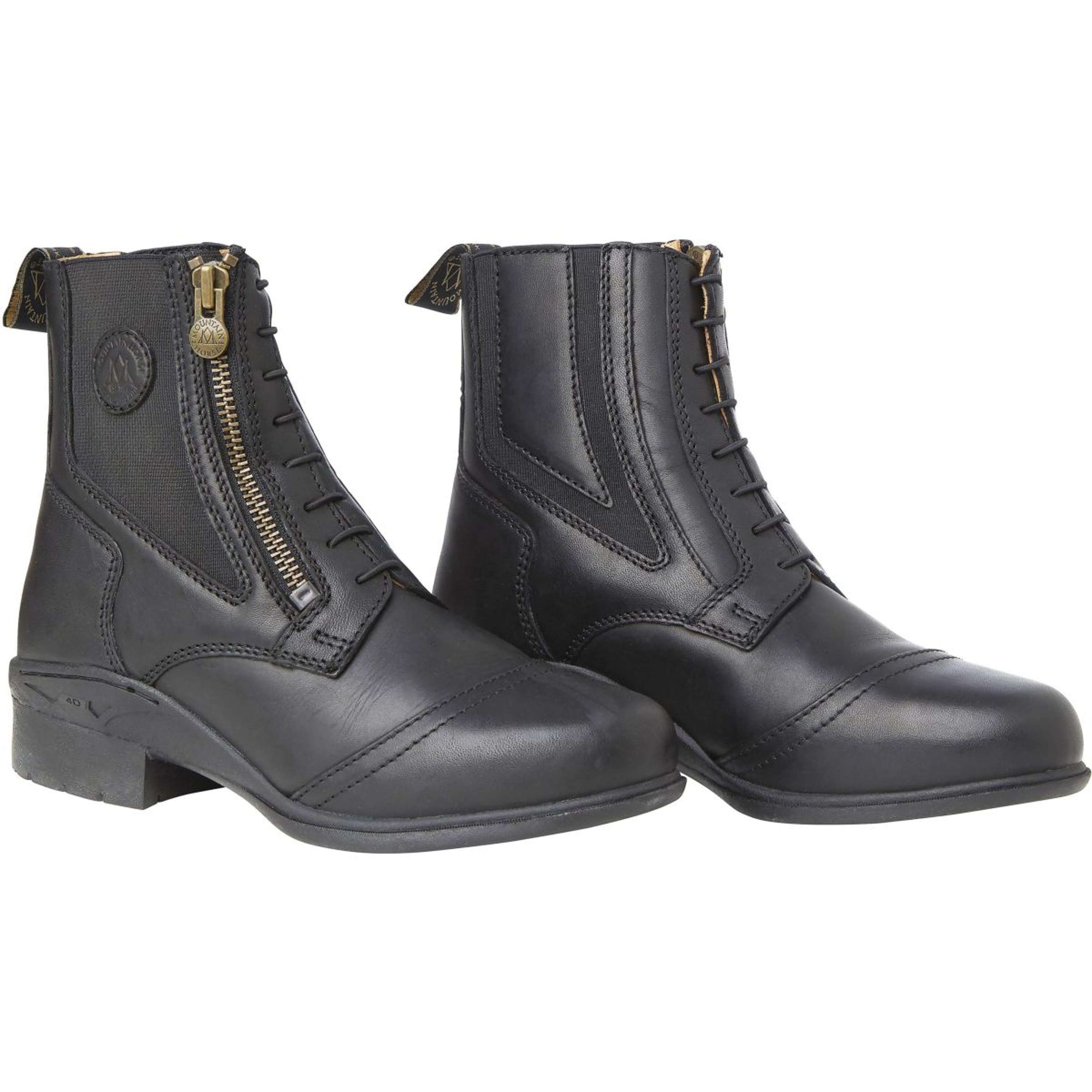 Mountain Horse Jodhpurs Valkyria Side Zip PA Zwart Mountain Horse Jodhpurs Valkyria Side Zip PA Zwart