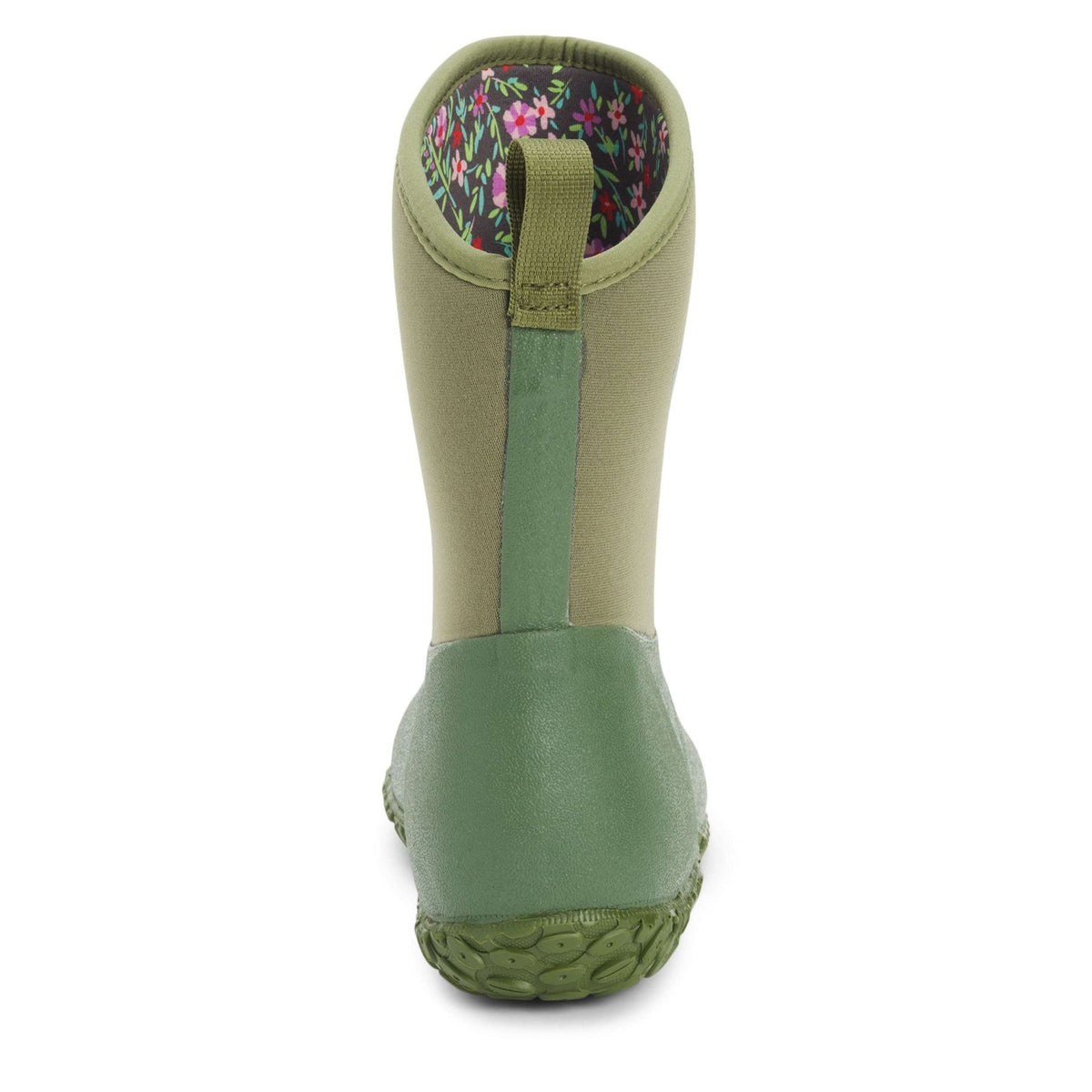 Muck Boot Muckster II Mid Dames Groen/Rozen Print