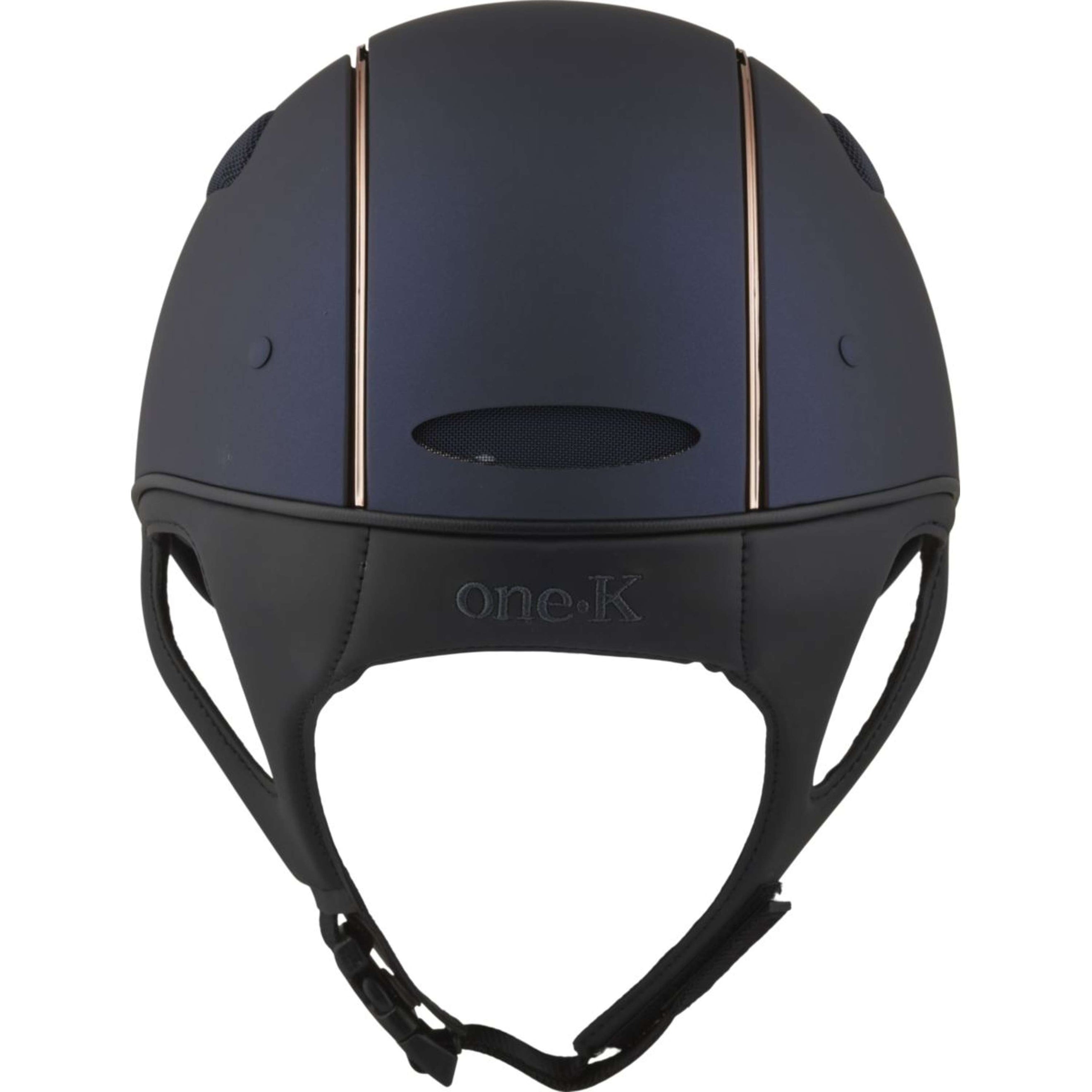 OneK Cap Defender Pro Matt Rosegold Lijnen Navy OneK Cap Defender Pro Matt Rosegold Lijnen Navy