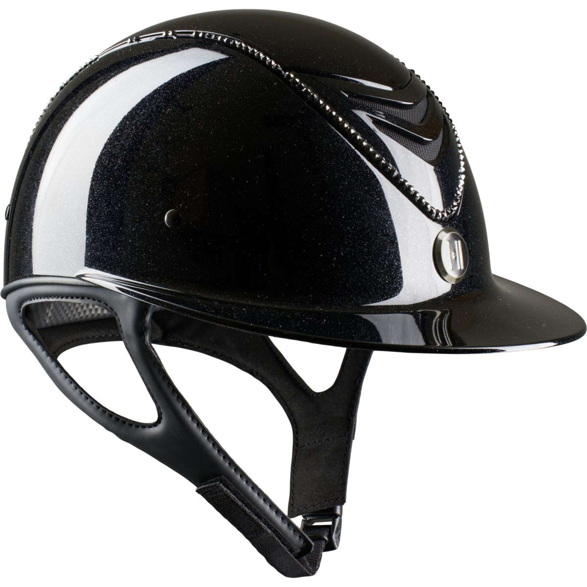 OneK Cap Avancé Lux Shimmer Black Swarovski Zwart